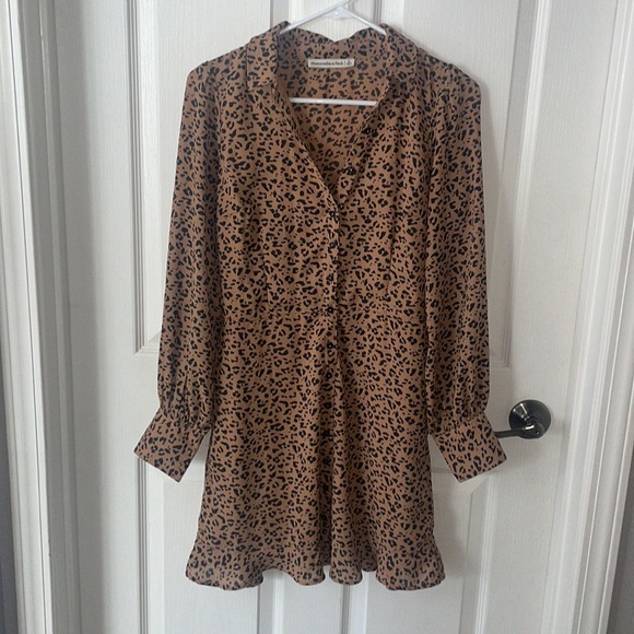 Cheetah Abercrombie Dress in Amazing Condition - Picture 1 of 4